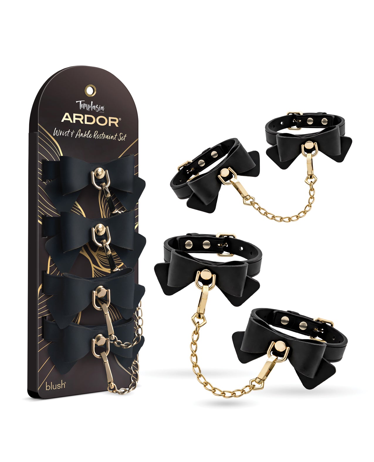 Blush Temptasia Ardor Wrist & Ankle Restraints
