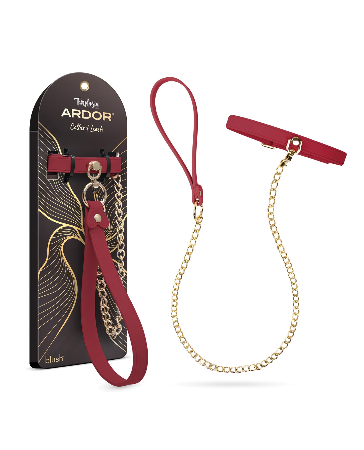 Blush Temptasia Ardor Collar & Leash