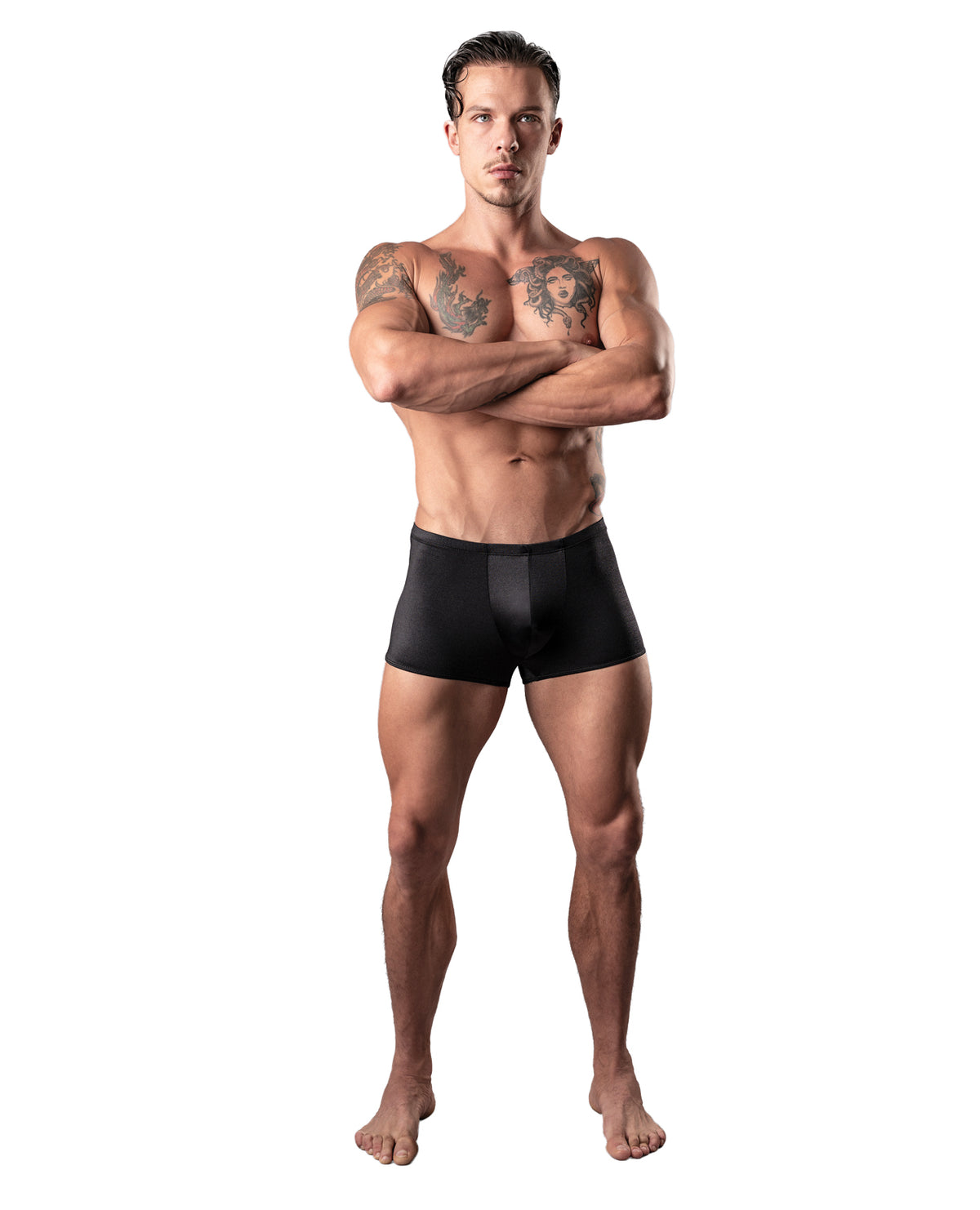 Male Power Satin Lycra Boxer