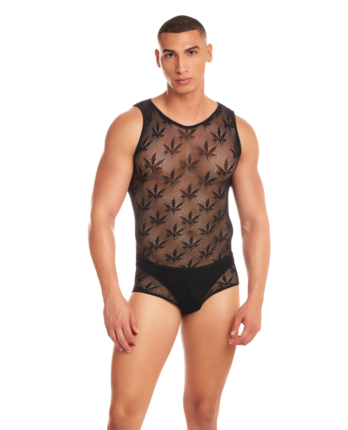 Rainbow Party Night Blaze Singlet 2 pc Set w/Thong