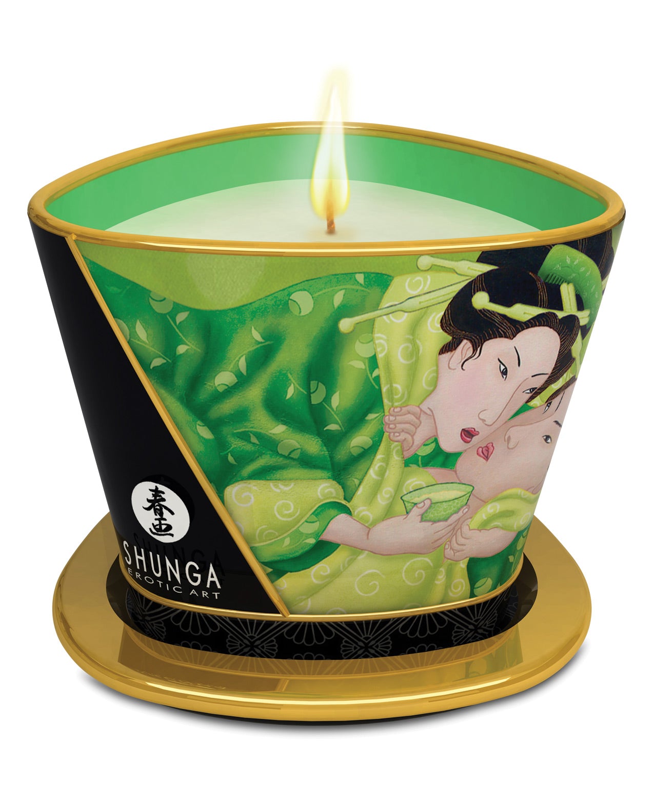 Shunga Massage Candle Zenitude - Exotic Green Tea