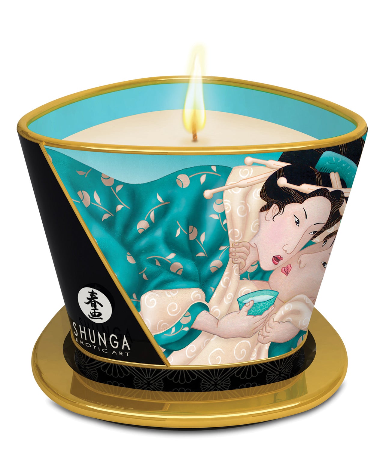 Shunga Massage Candle - Island Blossoms