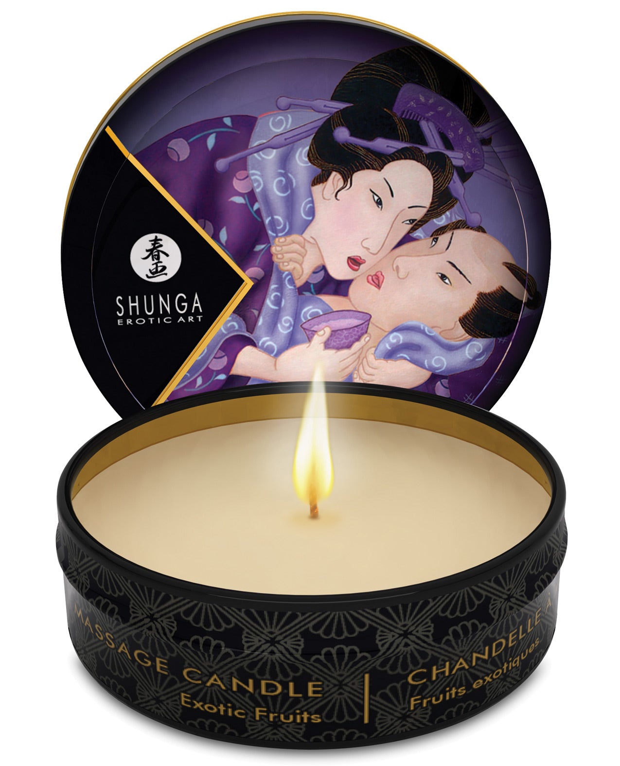 Shunga Libido Massage Candle - Exotic Fruits