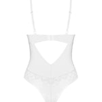 The Alissium white geometric teddy, seen from a different angle