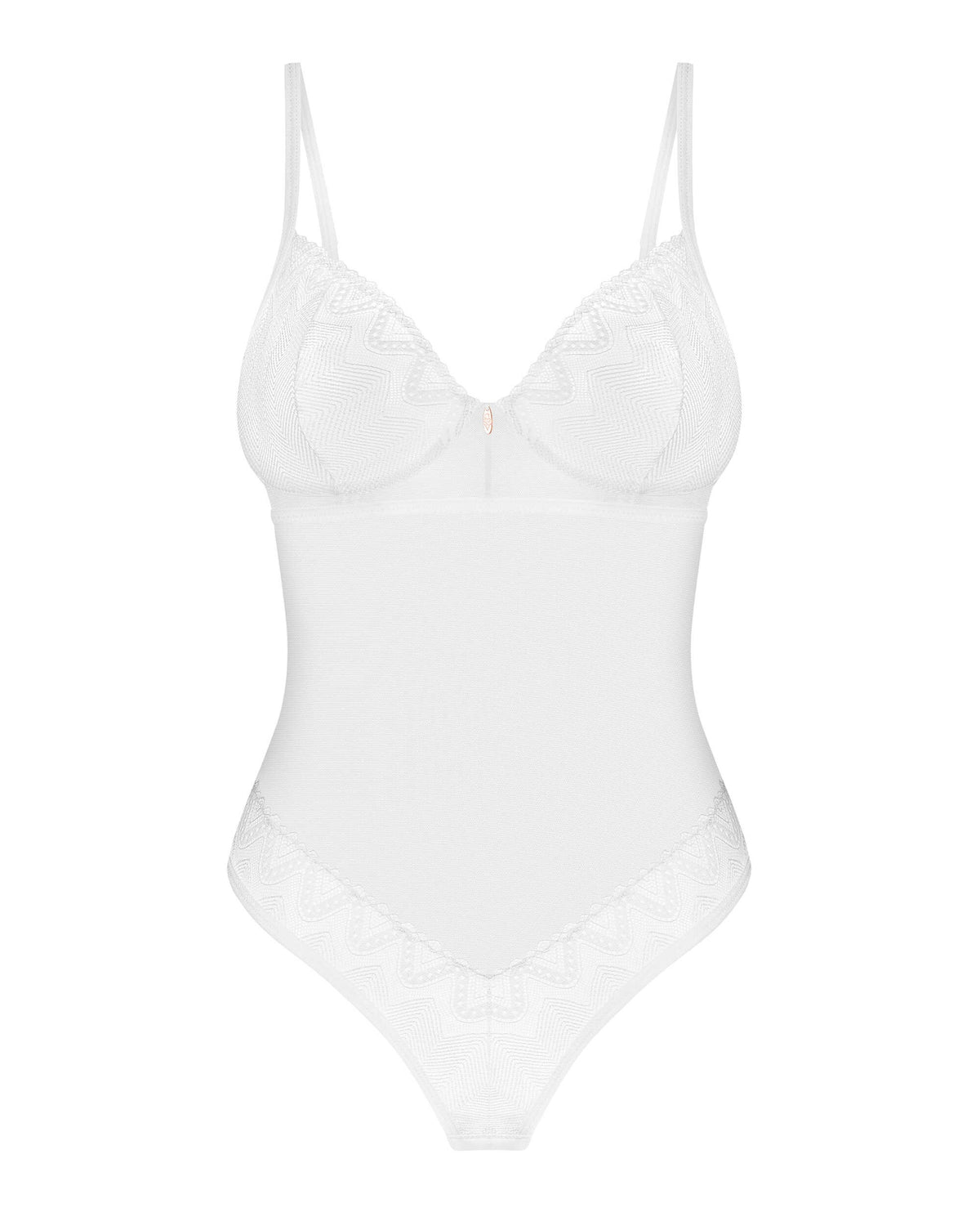 A further look at the Alissium white geometric teddy