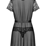 The Alluria black robe seen from another angle