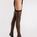 Amour black 20 denier tights with a soft polyamide and elastane blend
