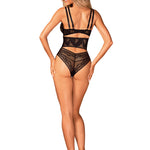 A further look at the Arienna black mesh bra