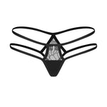 One more view of the Arrowel black lace panties