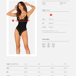 One more view of the Bellastia black teddy