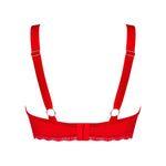 A different perspective on the Belovya red underwired bra
