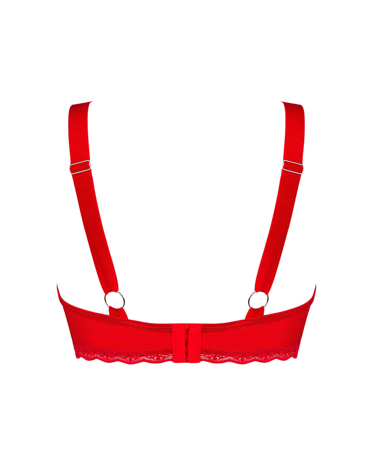 A different perspective on the Belovya red underwired bra