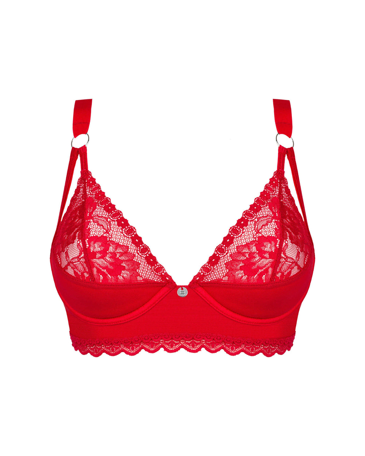The Belovya red underwired bra in an additional gallery image