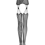 A different perspective on the black animal pattern stockings