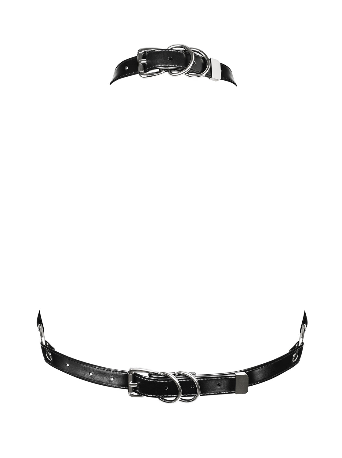 A supplementary image of the black cupless harness