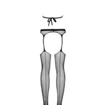 A further look at the black garter bodystocking