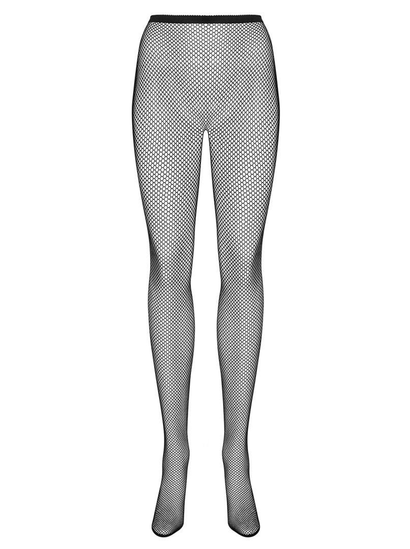 A further look at the black knitted tights