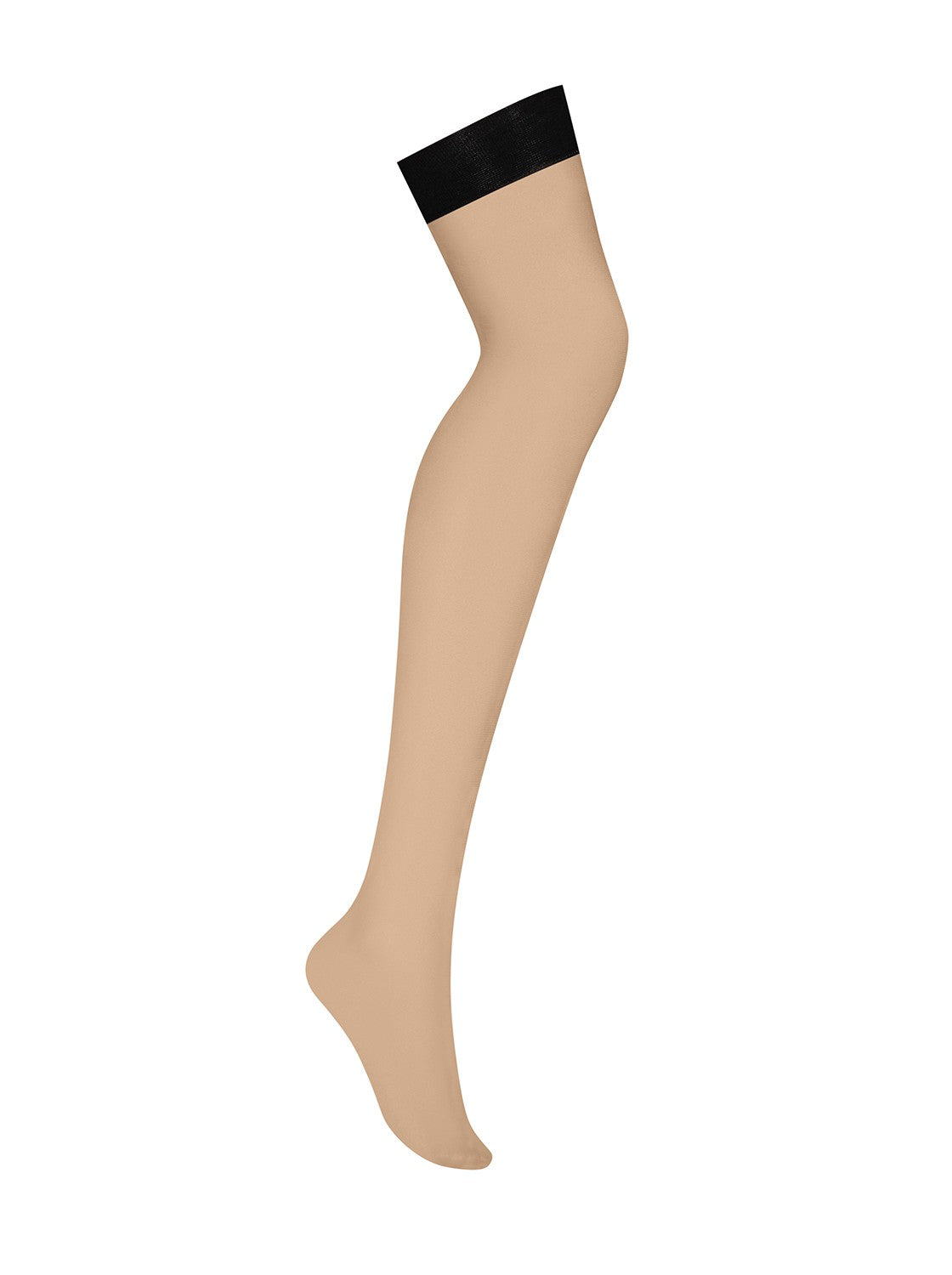 The black lingerie stockings seen from another angle