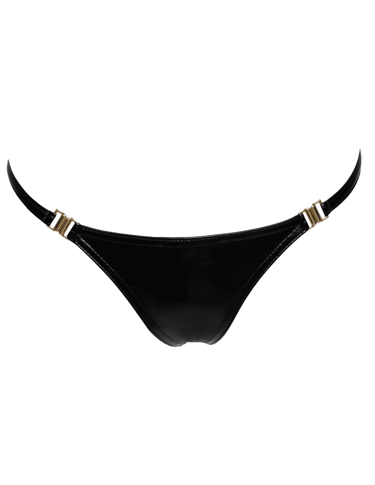 The black powerwetlook panty seen from another angle