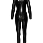 A further look at the black PVC overall