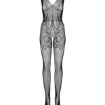 A further look at the black sheer knit bodystocking
