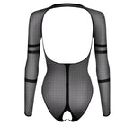The black snake print teddy, seen from a different angle