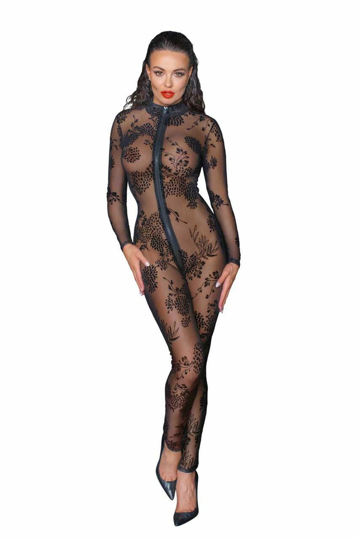 The black tulle overall seen from another angle