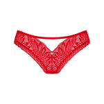 The Chilisa red lace cut-out panties in an additional gallery image
