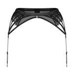 A further look at the Donarella black garter belt