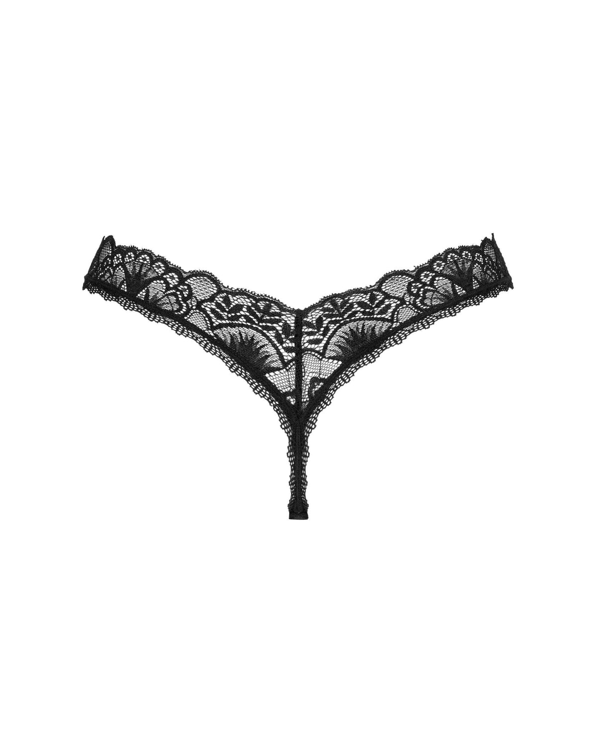 A different perspective on the Donna Dream black lace thong
