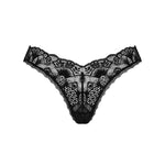 The Donna Dream black lace thong in an additional gallery image
