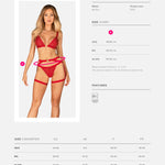 An extra gallery view of the Elianes red harness