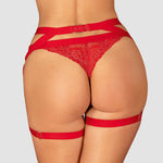 A further look at the Elianes red harness