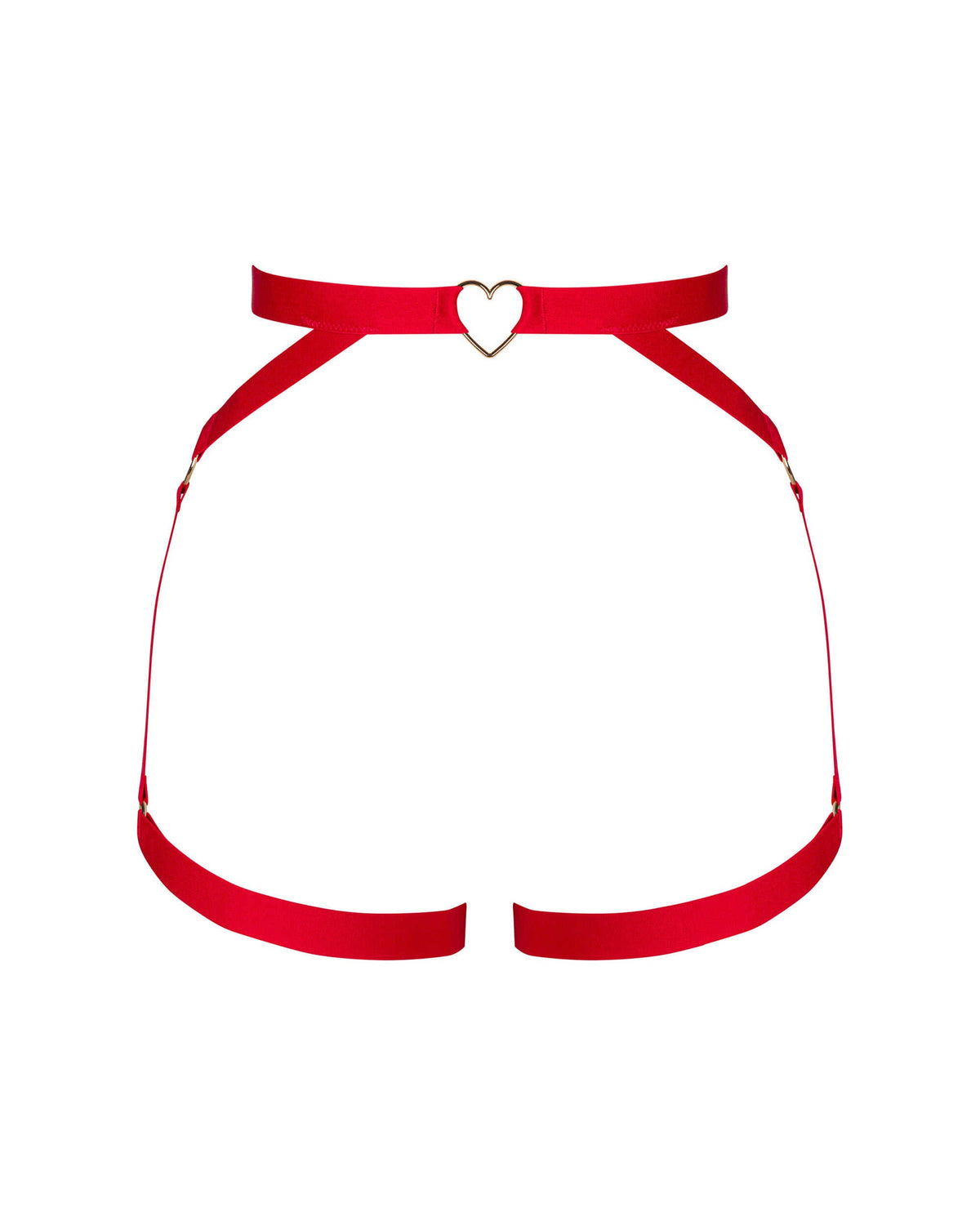 The Elianes red harness in an additional gallery image