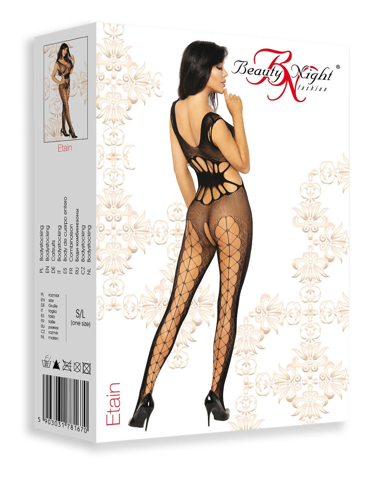 A further look at the Etain black bodystocking