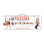 Fetish Fantasy black spinning 360 degree sex swing by Fetish Fantasy Series