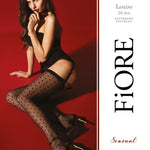 Louise black 20 denier stockings by Fiore