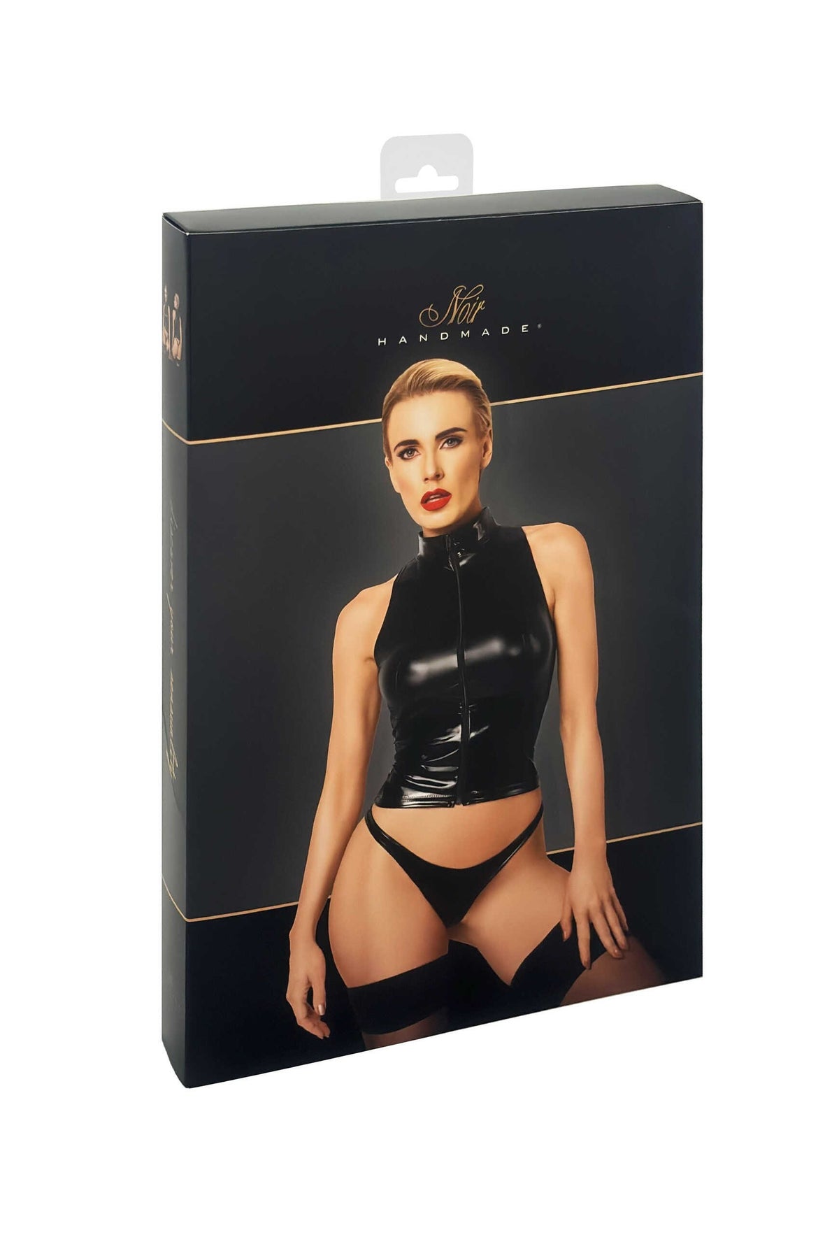 A further look at the Glam black wetlook and vinyl top