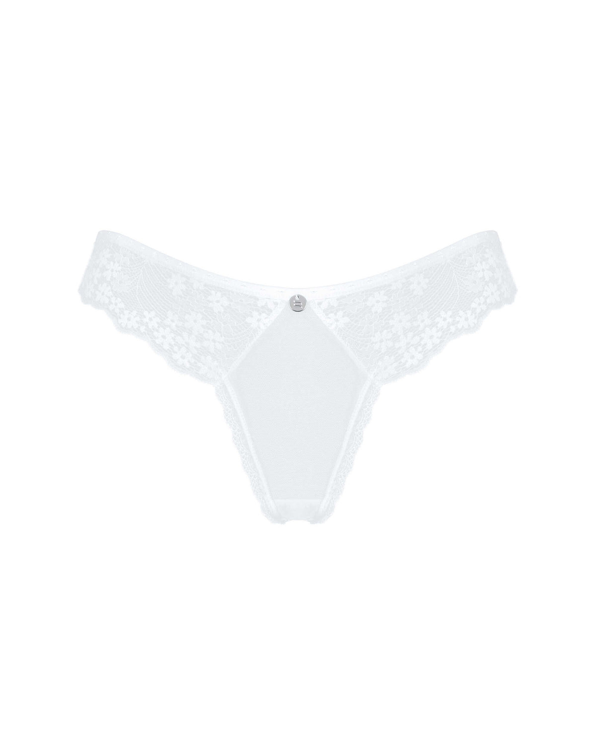 The Heavenlly white Brazilian lace panties in an additional gallery image