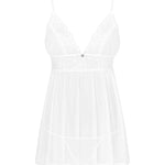 A further look at the Heavenlly white floral lace babydoll