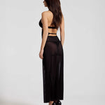 A further look at the Iliosa black tulle chemise and thong