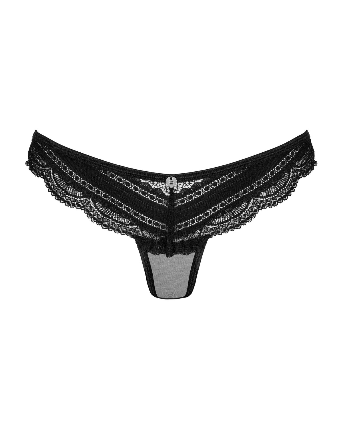 The Ivannes black lace panties in an additional gallery image