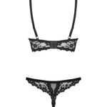 A further look at the Letica black cupless lace set