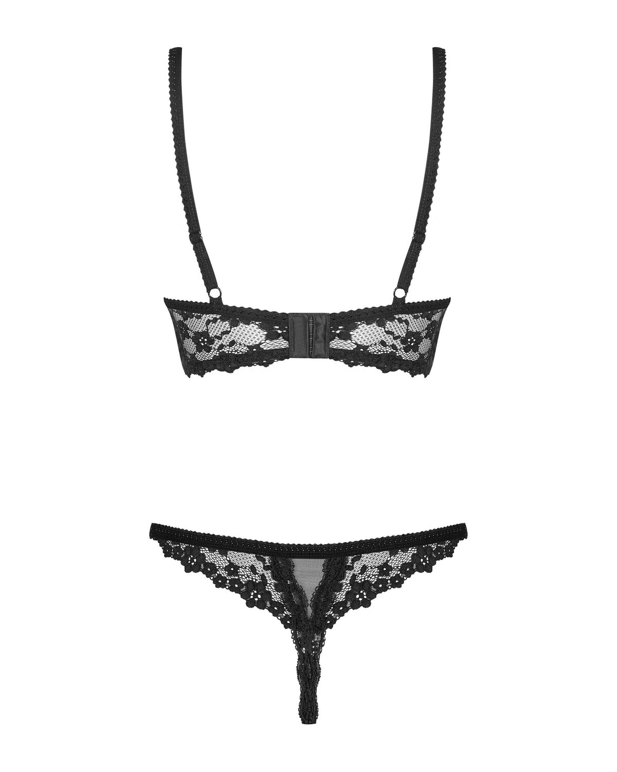 A further look at the Letica black cupless lace set