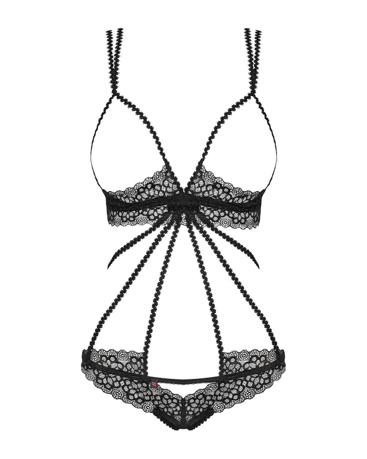 A further look at the Liferia black cupless teddy