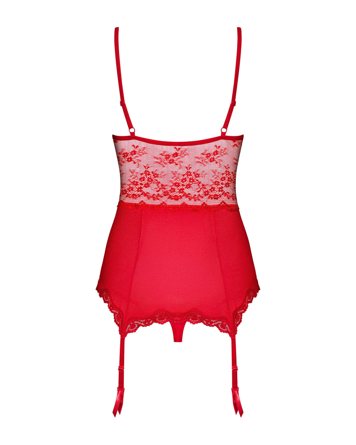 A further look at the Lovica red mesh corset