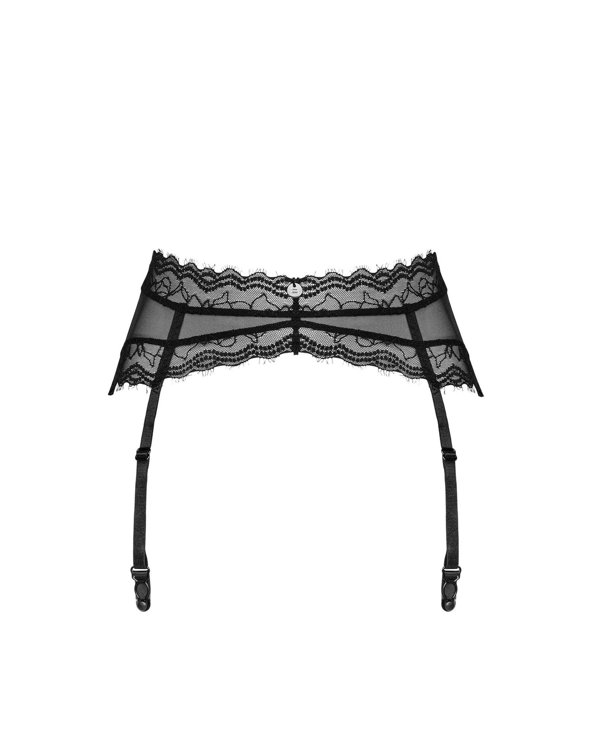 One more view of the Medilla black lace garter belt