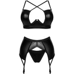 A further look at the Norides black three-piece glossy set