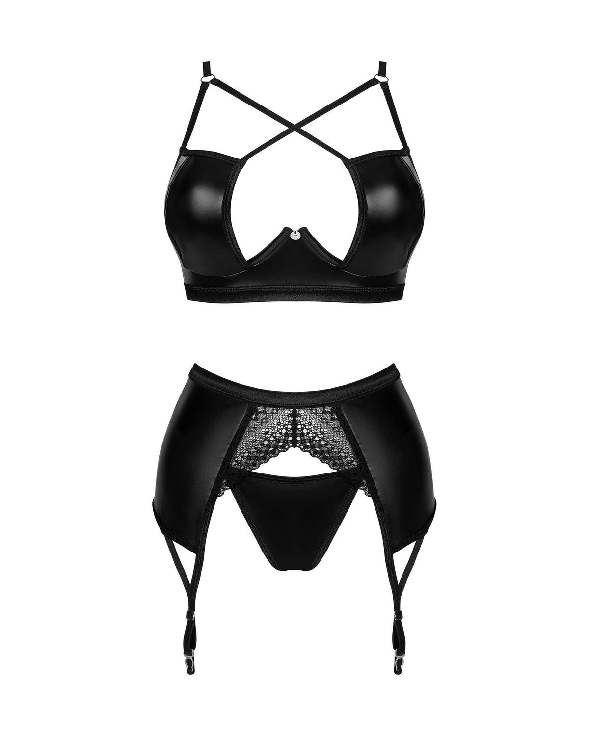 A further look at the Norides black three-piece glossy set