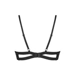 A supplementary image of the Nutris black lace bra